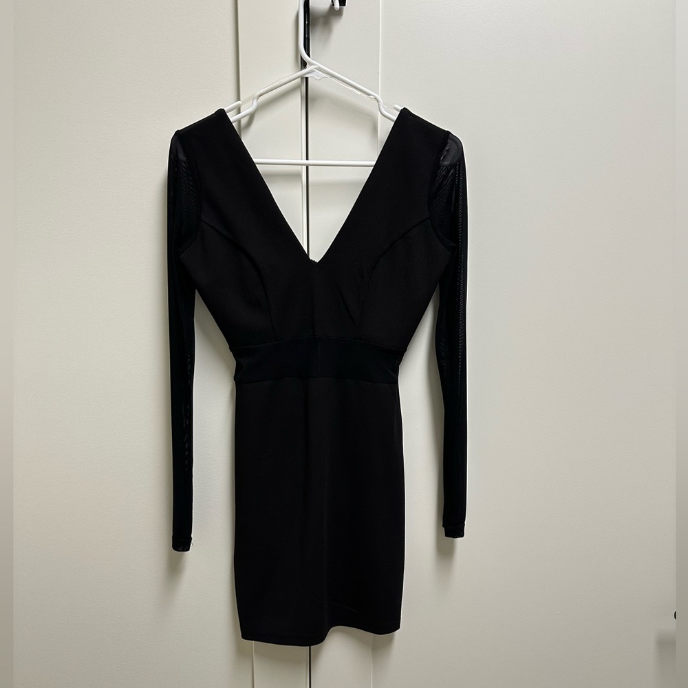 Short black dress